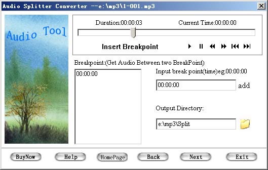 Audio Splitter Convertor icon